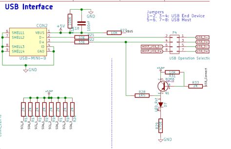 circuit diagram  interface usb  hid  lpc usb circuit diagram microcontrollers