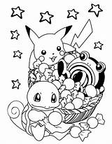 Pokemon Halloween Coloring Pages Kids Print sketch template