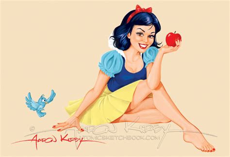 snow white pin up by atomickirby on deviantart