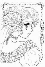 Coloring Pages Shoujo 塗り絵 Book Japanese Shojo ぬりえ Manga Picasa Princess Albums Web Cute Coloriage Mia Printable Adult Anime Girl sketch template