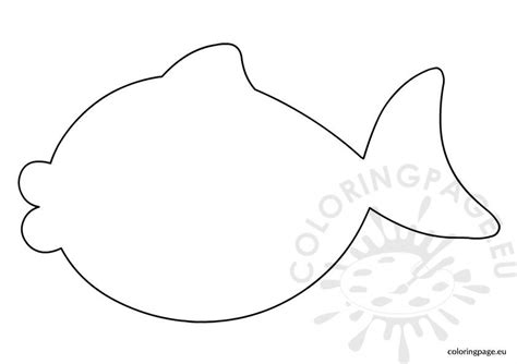fish outline coloring pages images colorist