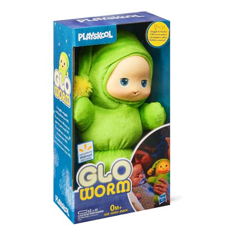 playskool classic glo worm plush toy walmart exclusive walmartcom