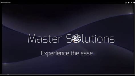 master solutions youtube
