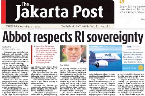 abbotts mixed messages  indonesia