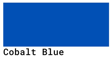 cobalt blue color codes  hex rgb  cmyk values    cobalt blue pantone blue
