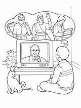 Television Monson Deseret Homeschool sketch template