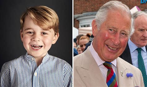 prince george pictured  rare family   buckingham palace exhibition royal news