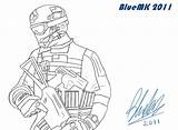 Duty Call Coloring Pages Warfare Advanced Colouring Gun Bing Mw3 Frost Kids Deviantart Lines Cute sketch template