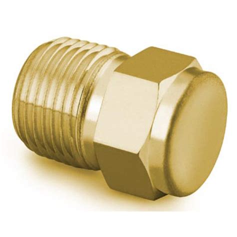 brass pipe fitting pipe plug   male npt caps  plugs pipe fittings fittings