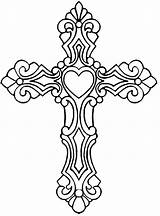 Cross Celtic Coloring Popular sketch template