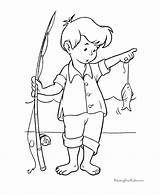 Fish Fishing Coloring Pages Printable Kids Boy Man Colouring Sheets Go Color Printables Boys Animal Board Popular Star Ages Fishes sketch template
