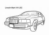Coloring Lincoln Pages Car Super Cars Kids Marc Vii Lsc Printable Continental 4kids Visit sketch template