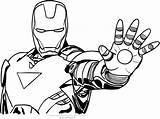 Iron Man Coloring Pages Cartoon Printable Color Getcolorings Sheet Print sketch template
