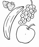 Fruit Coloring Pages Printable Fresh Color Getcolorings Print sketch template