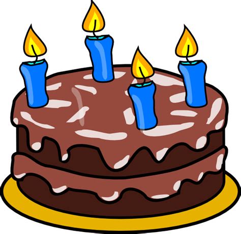 birthday cake  candles clip art  clkercom vector clip art