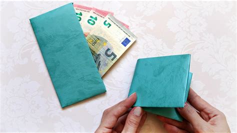 paper wallet  minutes pocket wallet diy easy origami wallet maison zizou