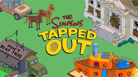 The Simpsons Tapped Out Bart Royale Event Crafting