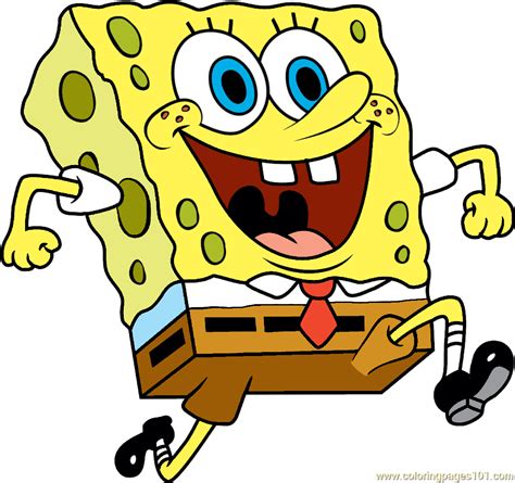 spongebob coloring page  kids  spongebob squarepants