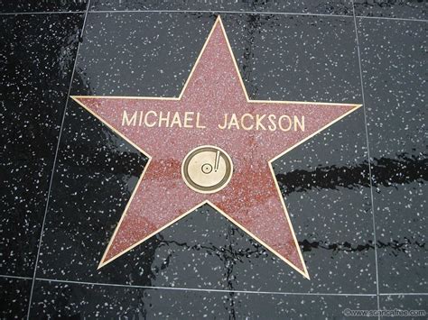 michaels star sterne   hollywood walk  fame michael jackson