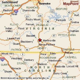 collinsville virginia area map