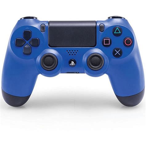 buy ps dualshock  controller pristine condition blue game