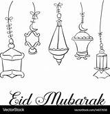Eid Mubarak Vectorstock Cdn4 sketch template