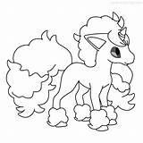 Pokemon Ponyta Rillaboom Necrozma Applin Xcolorings Galarian sketch template