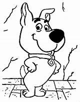 Doo Scooby Coloring Pages Printable Kids sketch template