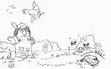 Coloring Critter Little Pages Popular sketch template