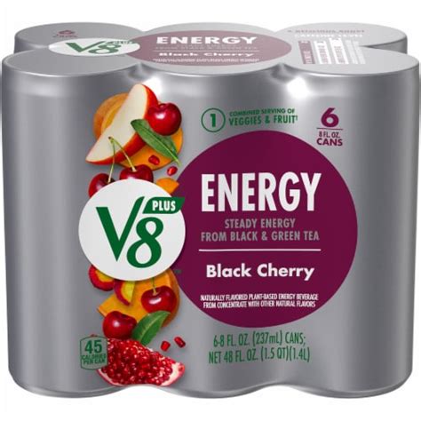 energy black cherry energy drink  cans  fl oz kroger