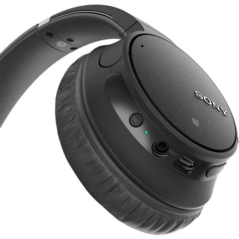 sony wireless noise cancelling headphones whchnb black big