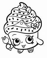 Squishies Shopkins Getcolorings sketch template