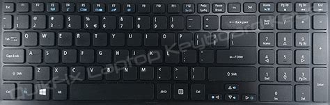 acer aspire es  replacement laptop keyboard keys
