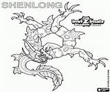 Invizimals Shenlong Shadow Zone sketch template