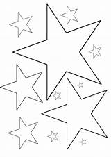 Coloring Star Pages Printable Stars Color Template Print Colouring Sheets Sterne Kids Space Templates Board Easy Adults Books Toddler Adult sketch template