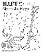 Mayo Cinco Coloring Pages Printable Kids Color Happy Print Worksheets Sheets Colouring Mayonnaise Instruments Fun Getcolorings Large Cool Bestcoloringpagesforkids sketch template