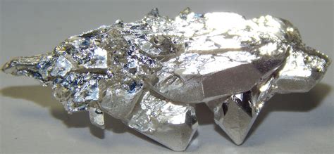 pure silver crystal crystals metallic silver pure silver
