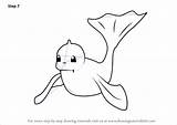 Step Go Dewgong Pokemon Draw Drawingtutorials101 Drawing Tutorials sketch template