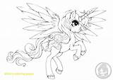 Coloring Pages Alicorn Getcolorings Printable Color sketch template