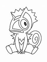 Coloring Pages Animated Pokemon sketch template