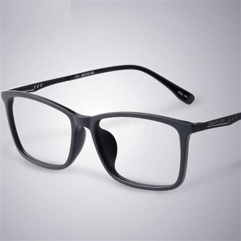 vazrobe tr90 glasses frame men wide face eyeglasses for man black