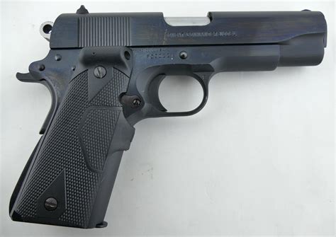 sold colt mk iv series  combat commander   acp pistol  rare collectible guns