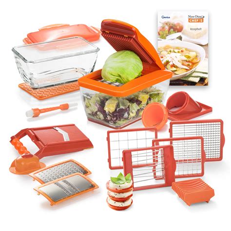 nicer dicer chef  deluxe set  tlg  ware  ware genius outlet