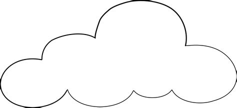 cloud template printable clipartsco