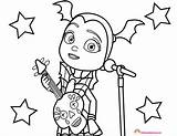 Vampirina Getcolorings Colorironline sketch template