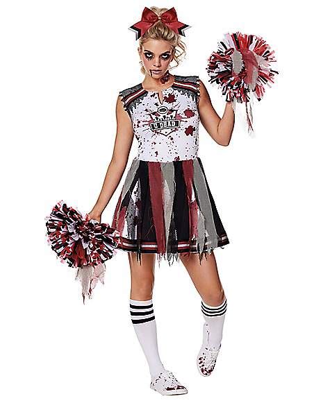 adult zombie cheerleader costume