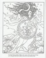 Coloring Mawa Creator Dibujos Erwachsene Mythologie Deity Ausmalen Wenn Mal Mawu Fairy Malvorlagen Guardado sketch template