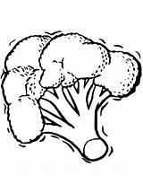 Broccoli Groente Vegetais Kleurplaat Sayuran Sayur Brokkoli Kolorowanki Vegetables Warzywami Mewarna Kertas Malvorlage Kidipage Kukurydza Jagung Milho sketch template