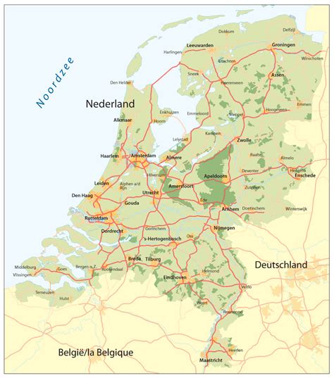 digitale overzichtskaart van nederland kaart plattegrond images   finder