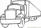 Coloring Truck Transport Pages Color Printable Land Trucks Big Lorry Kids Colouring sketch template